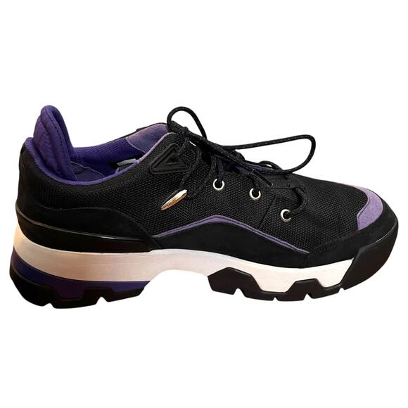 Timberland Euro Swift Low Top Hiking Boot Hiker Trail Shoes Black Purple 9.5 - Picture 5 of 13